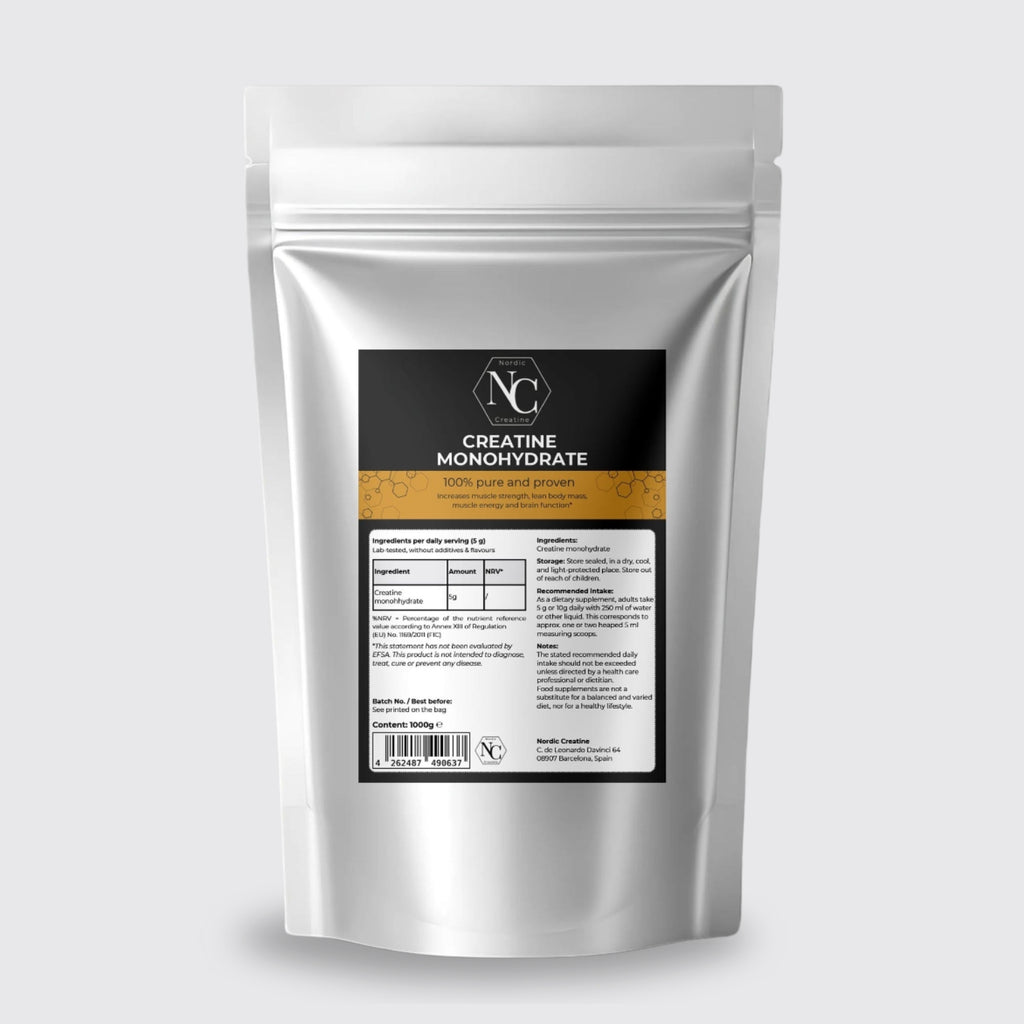 100% Pure Creatine Monohydrate